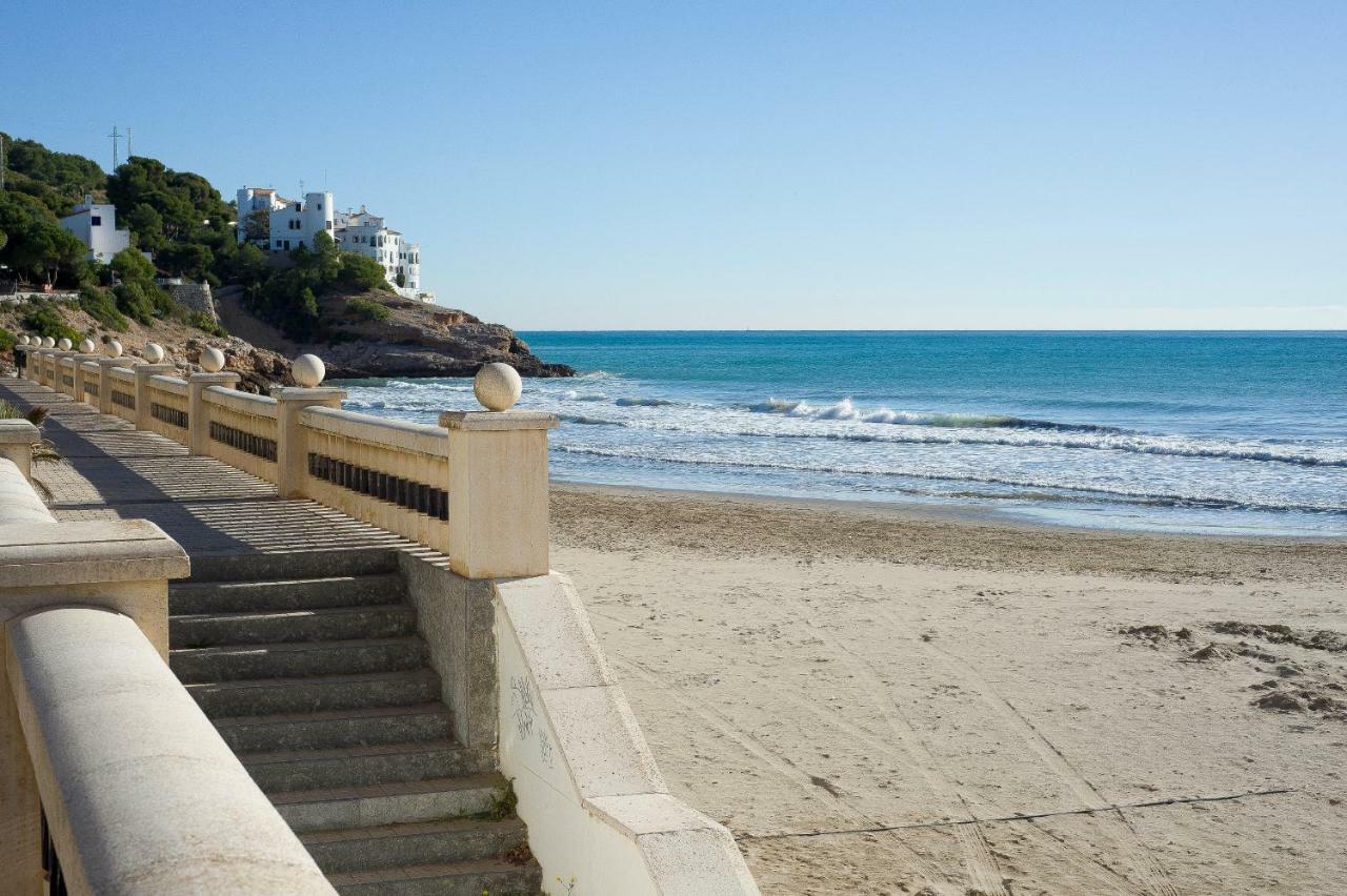Sitges Aiguadolc Playa Apartment Exterior foto
